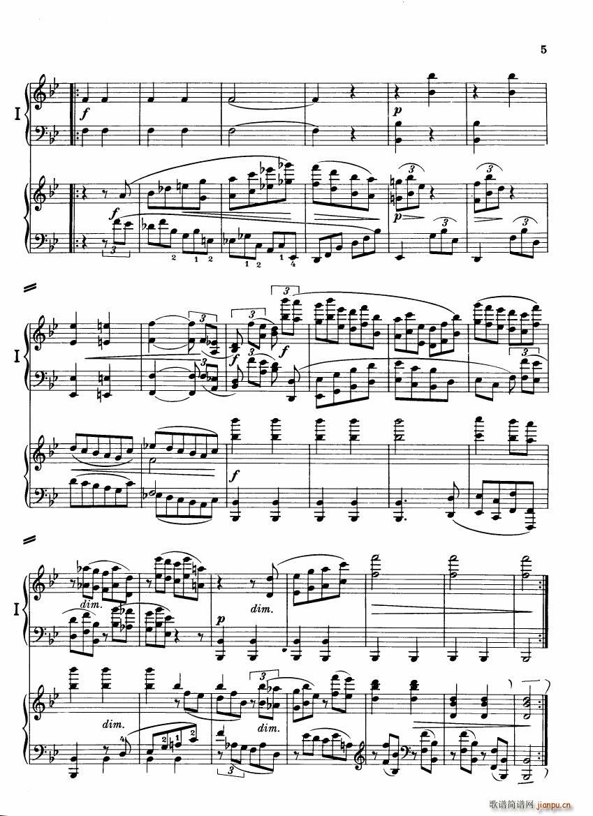 Brahms Variations on a theme by Haydn4