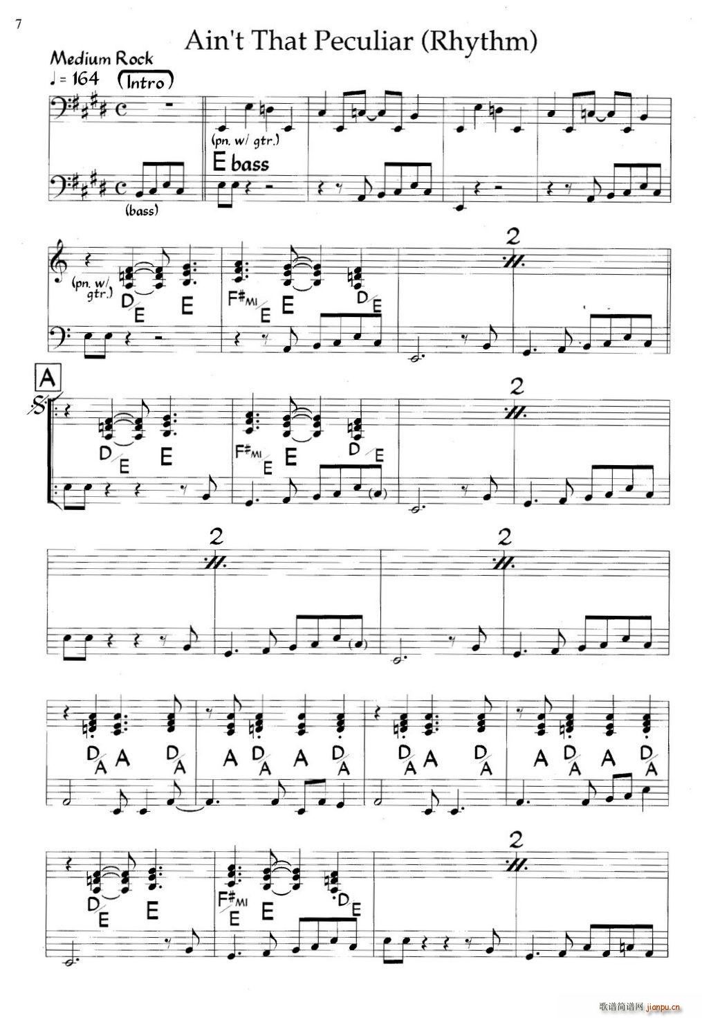 Ain t That Peculiat（爵士钢琴曲）1