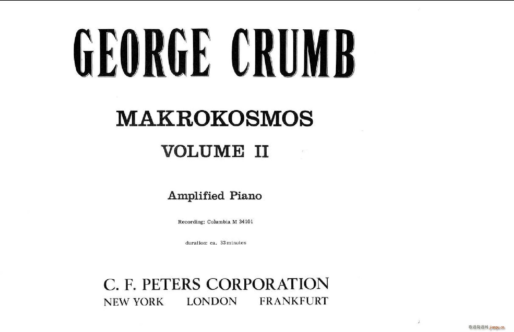 Crumb Makrokosmos Volume 23