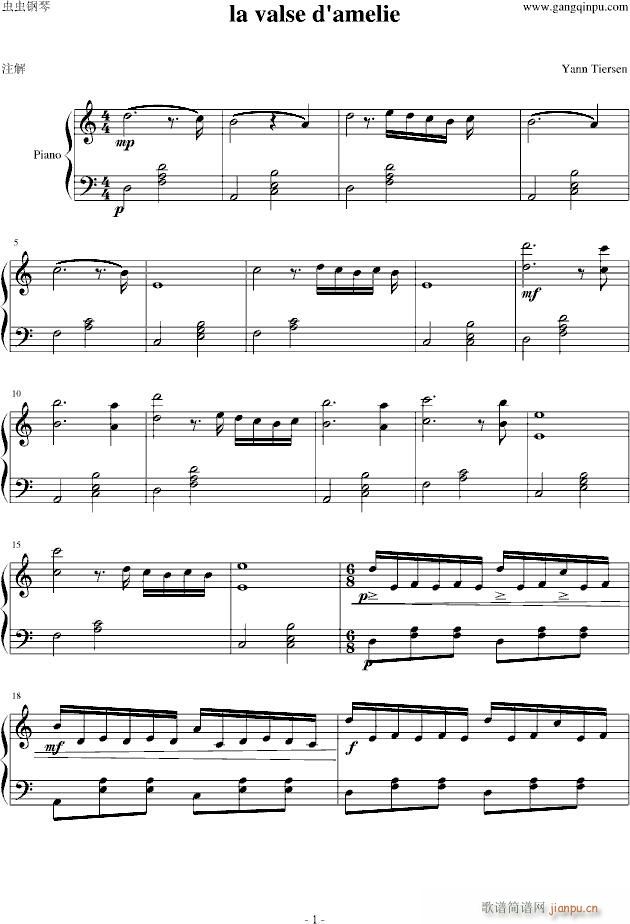 la valse damelie-amelie_动漫影视1