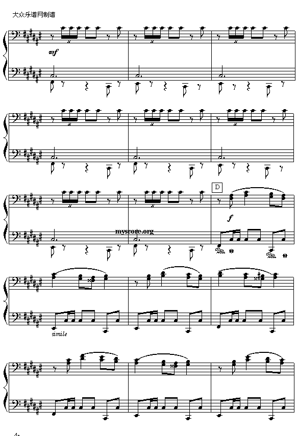 （俄）柴可夫斯基“天鹅湖选曲”：西班牙舞曲（钢琴四手联弹之二）4