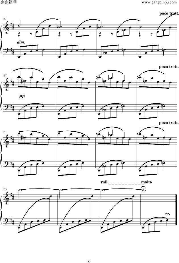le onde-钢琴谱(钢琴曲)-Ludovico Einaudi8