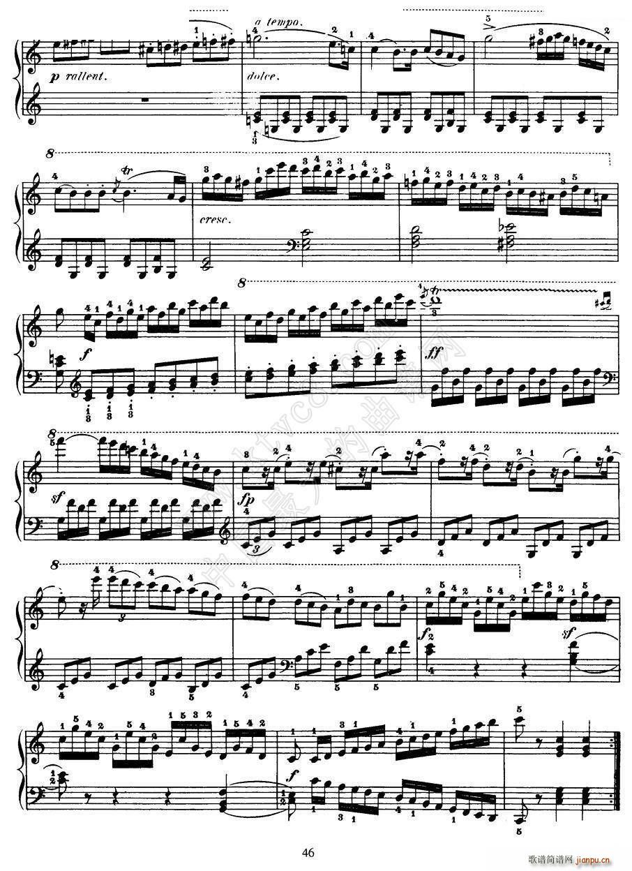 Czerny - 100 Progressive Studies Op 139（69―77）8