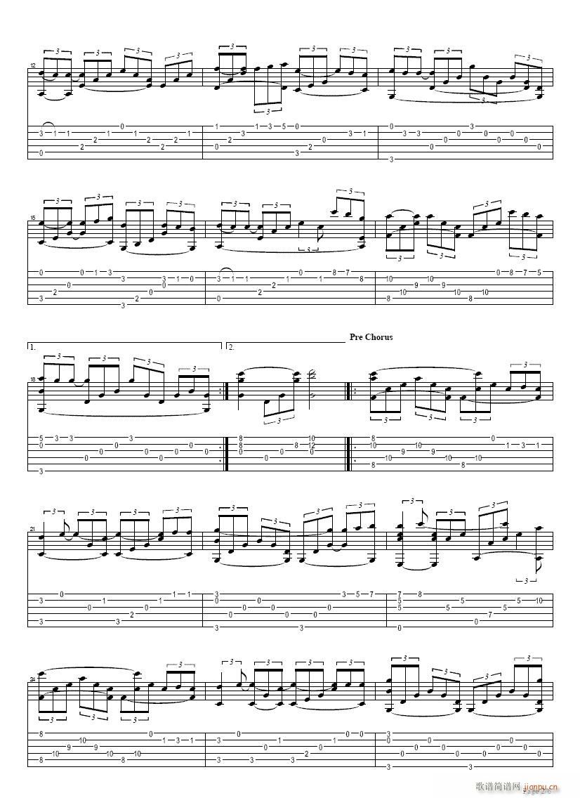 X Japan - Forever Love吉他2