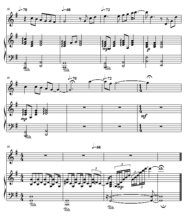 蜗牛-钢琴谱(钢琴曲)-周杰伦4