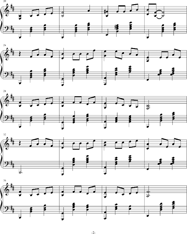 黑蔷薇组曲⒉世界左岸-钢琴谱(钢琴曲)-aqtq3142