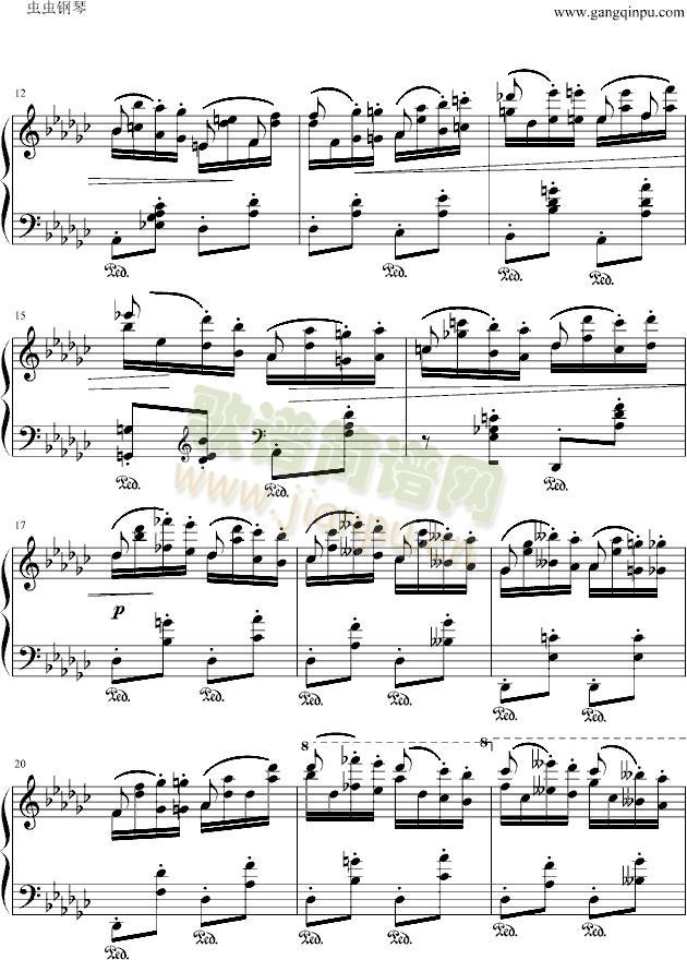 肖邦练习曲2