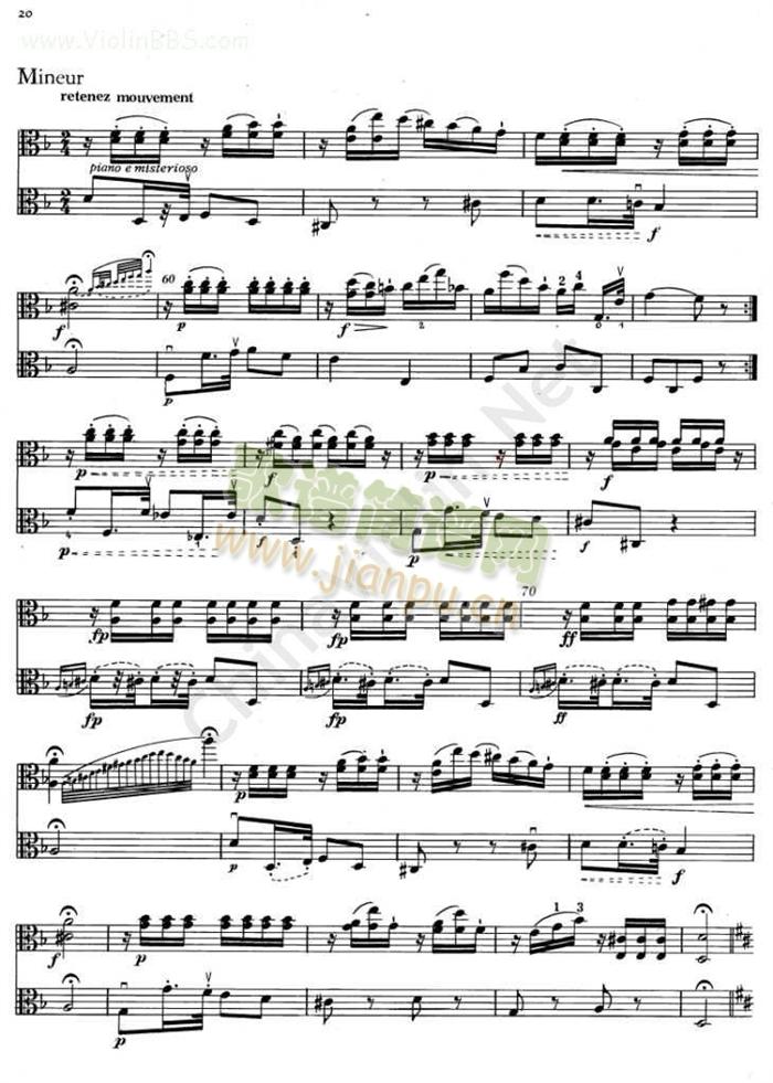BRUNI《Sonata II.》( I.) 【I. II.中提琴】7