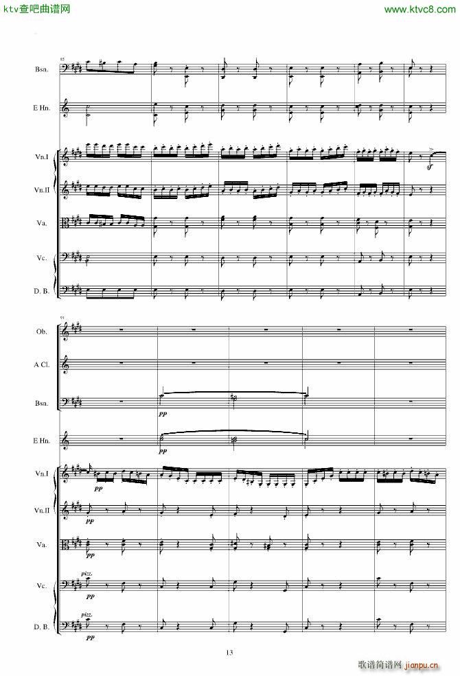 威廉退尔序曲原版扒谱_罗西尼13