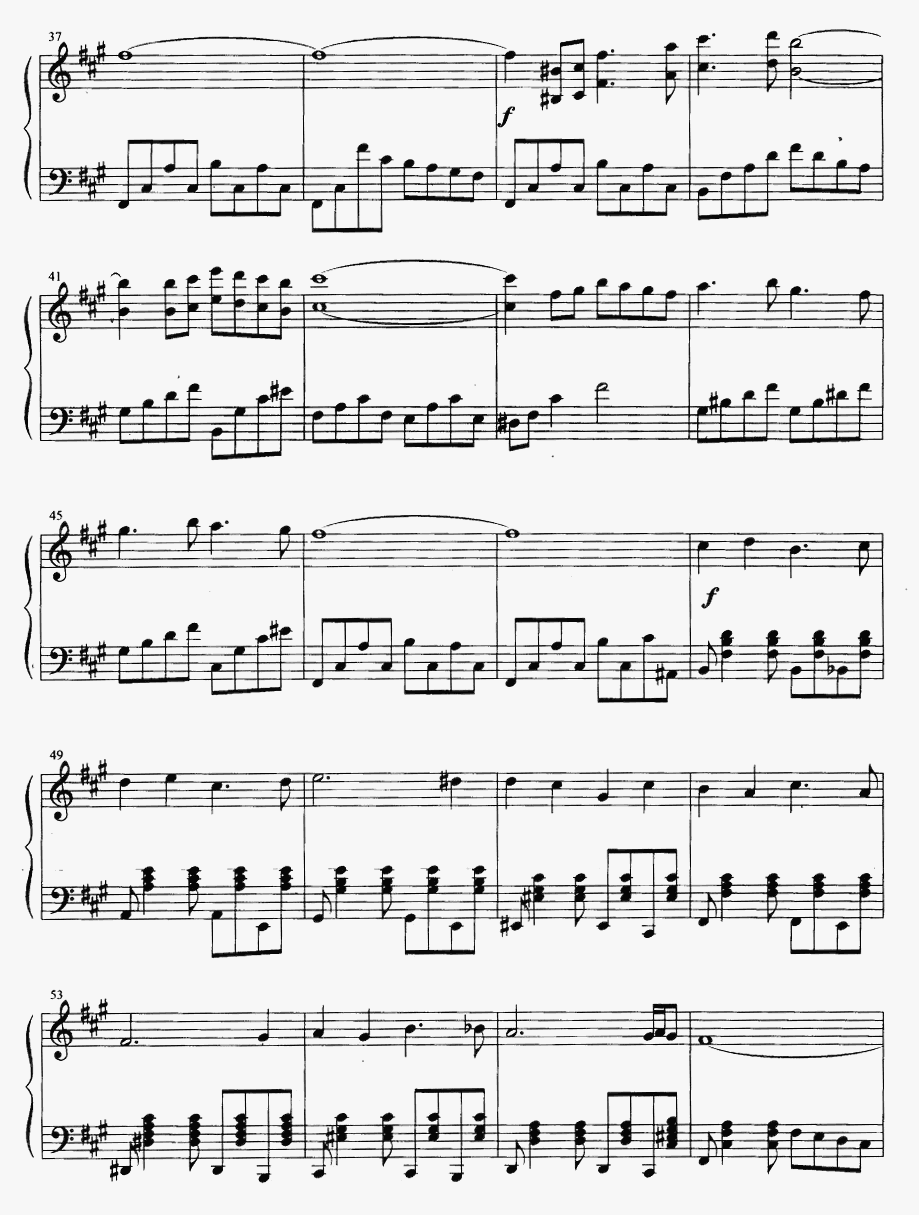 失落的爱（美国电影《太阳花》主题曲3