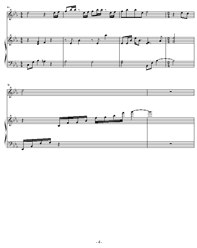 我的爱-弹唱版-钢琴谱(钢琴曲)-孙燕姿4