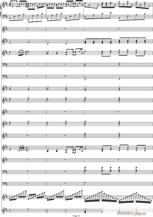 D大调卡农协奏交响_帕赫贝尔 Pachelbel19