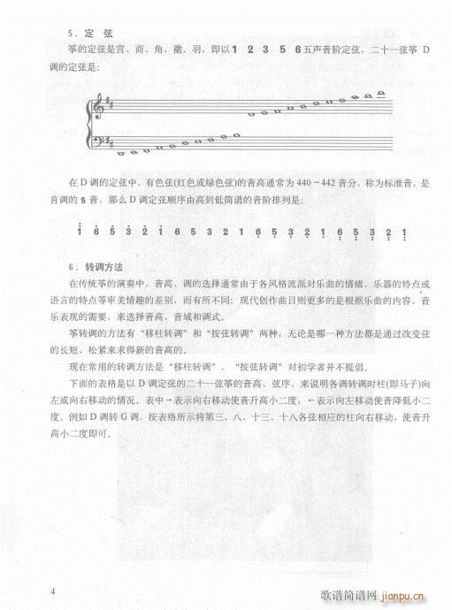 古筝入门教材  版 前言-15页7