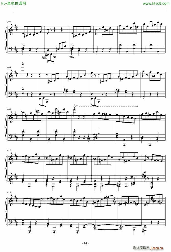 肖邦第一谐谑曲_肖邦 chopin14