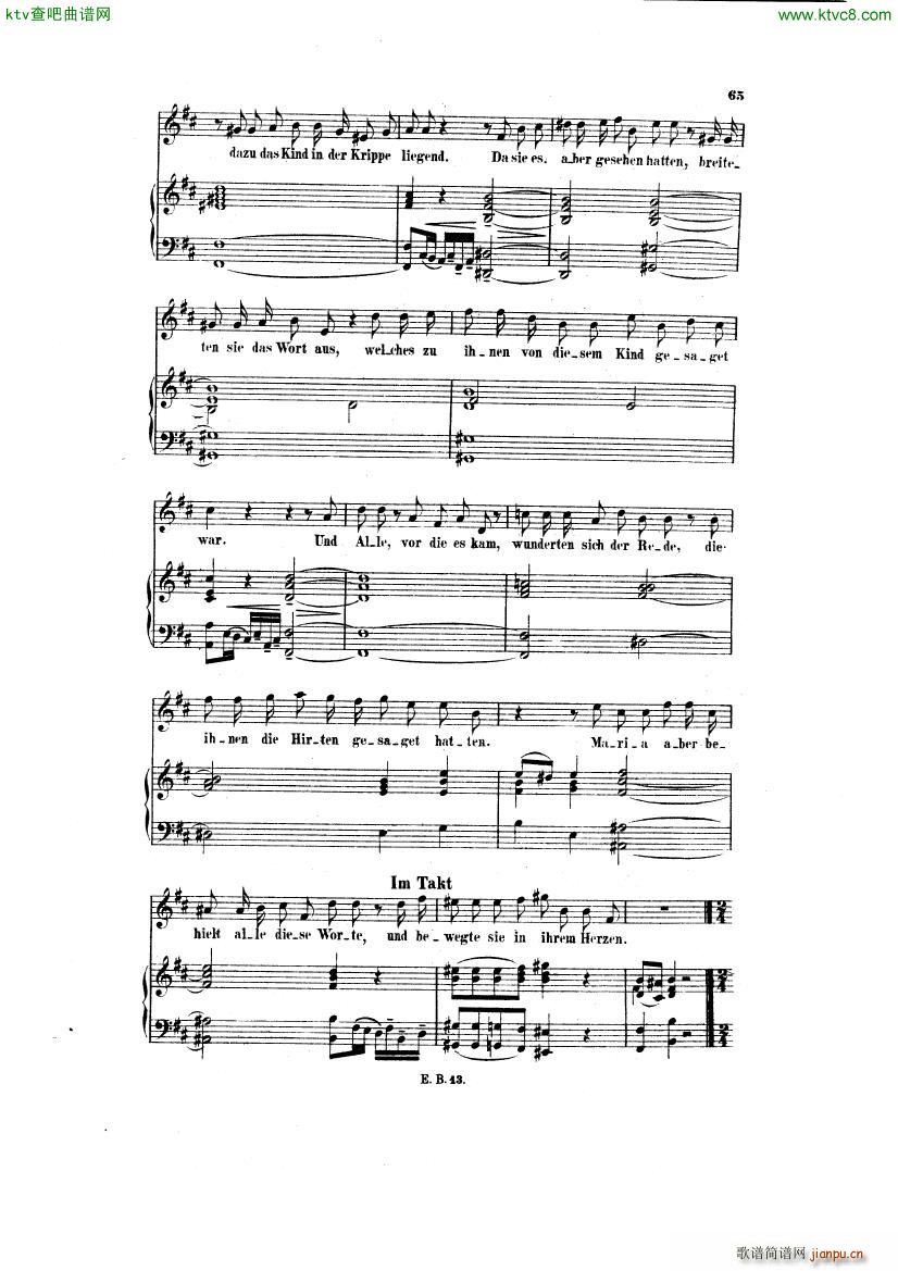 Bach JS BWV 248 Christmas Oratorio No 30 352