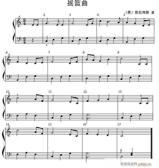 怎样看钢琴 第四节 将左右手两部分合起来读1