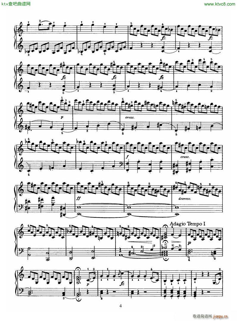 Haydn Piano Sonata No 35 In C4