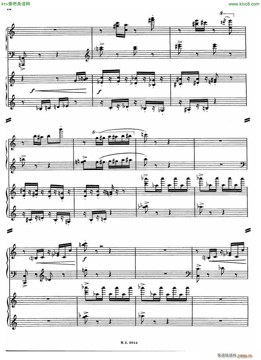 Auric Partita for two pianos12