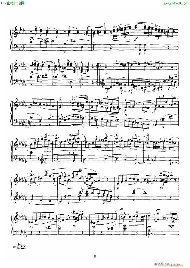 Piano Sonata No 46 in Ab8