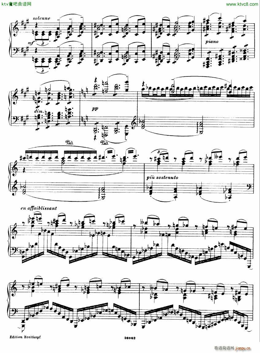 Busoni 1 Elegy No 14