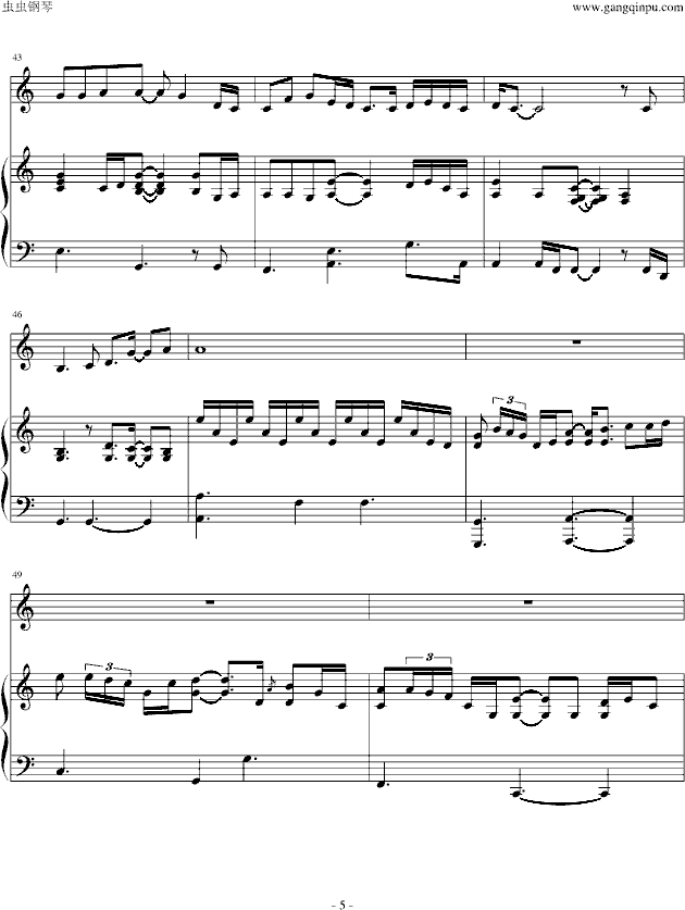 listen to your heart（弹唱版） -钢琴谱(钢琴曲)-DHT5