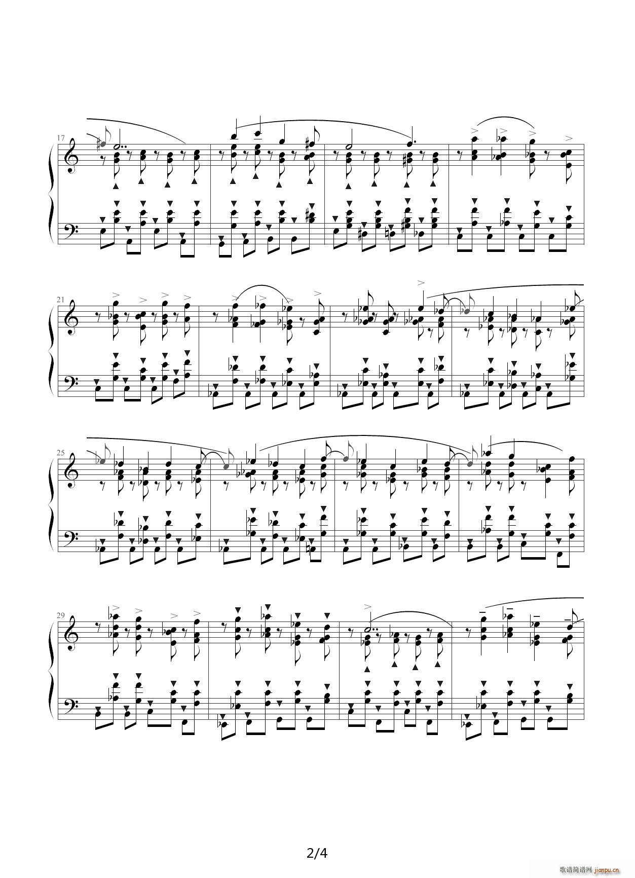 Chopin 肖邦 练习曲 Op 25 No 4 跳蛙 C调2