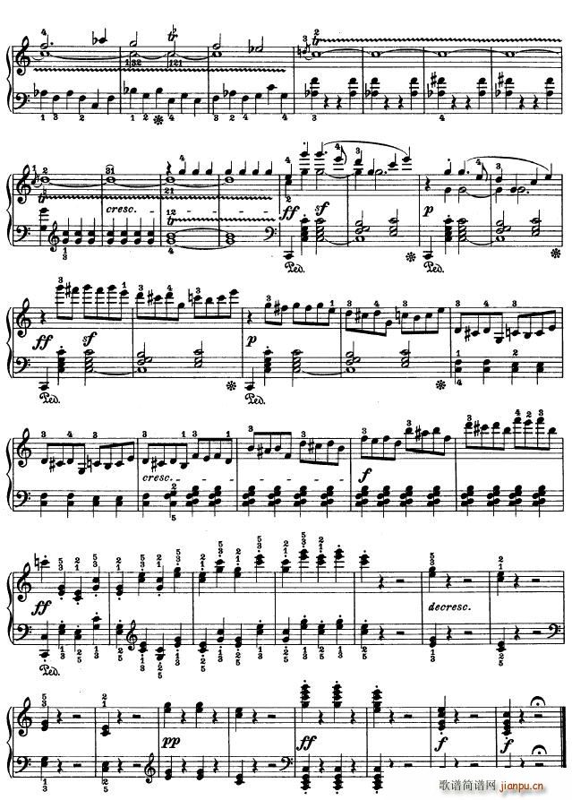 第二十一钢琴奏鸣曲（Op.53）33