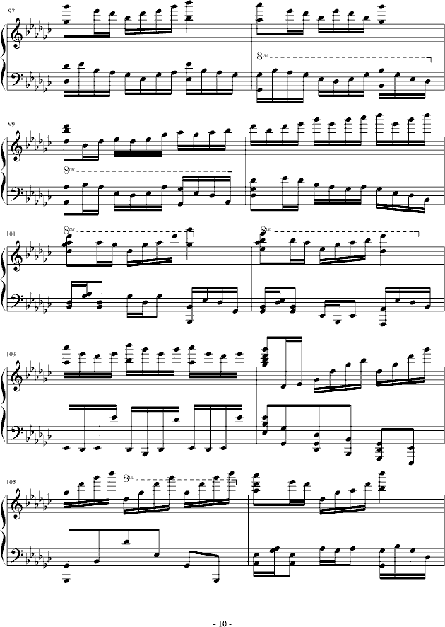 eyude no.3 in G flat_PARROT18610