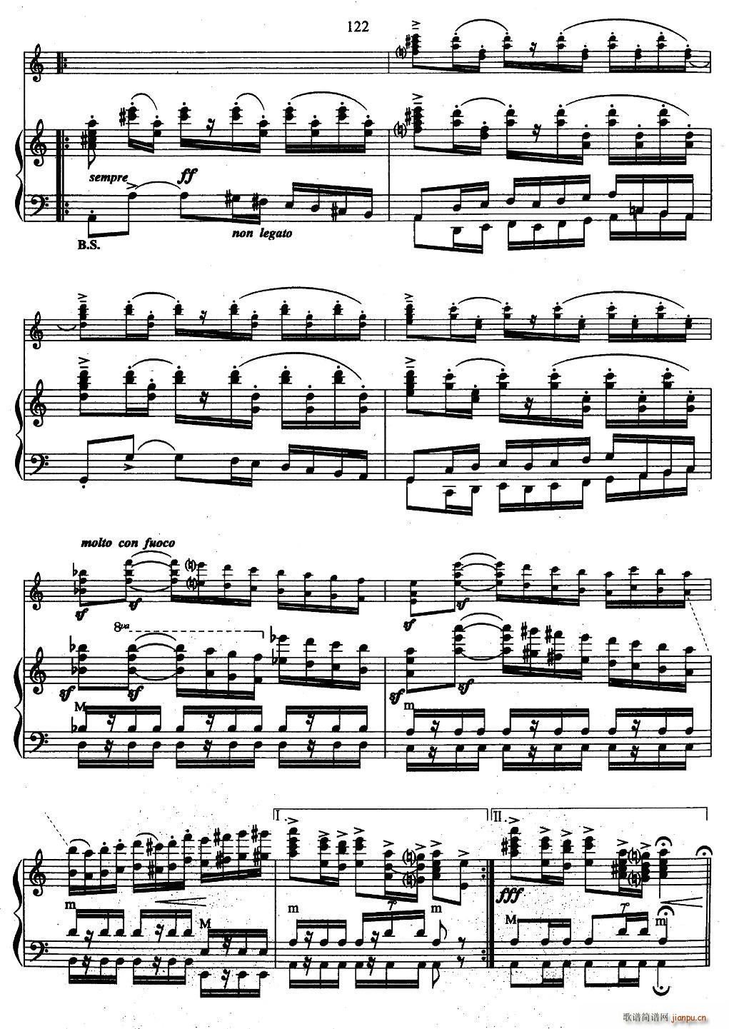 帕格尼尼主题音乐会练习曲（6―10）3