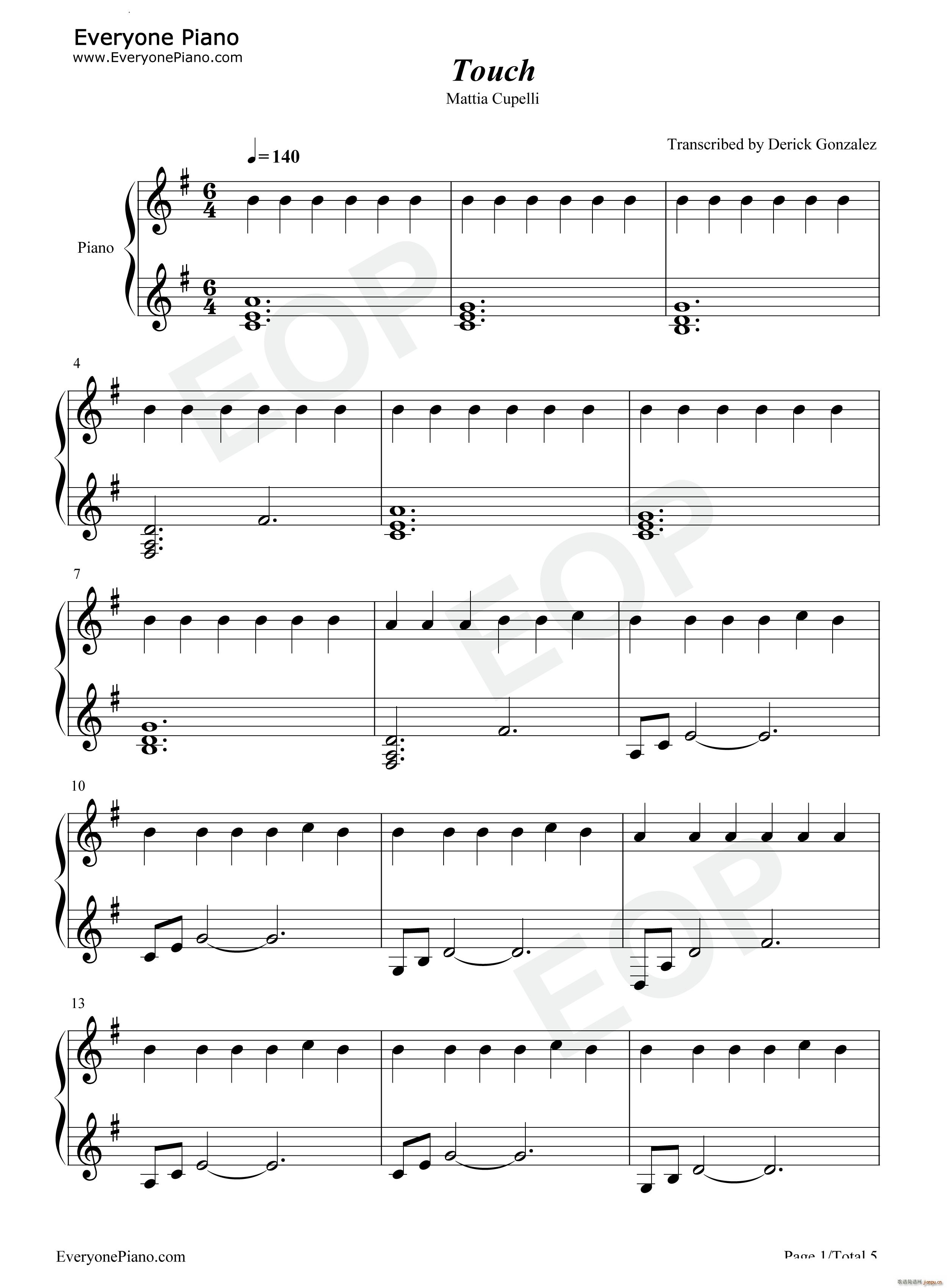Touch空中浩劫必备神曲_Mattia Cupelli1