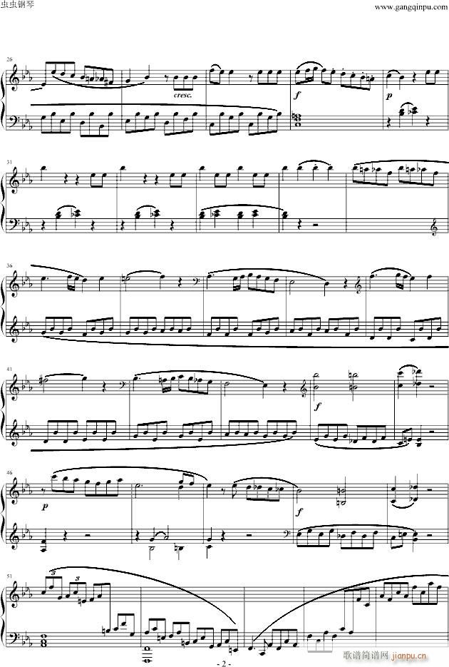 c小调第十四钢琴奏鸣曲(K.457)_莫扎特2