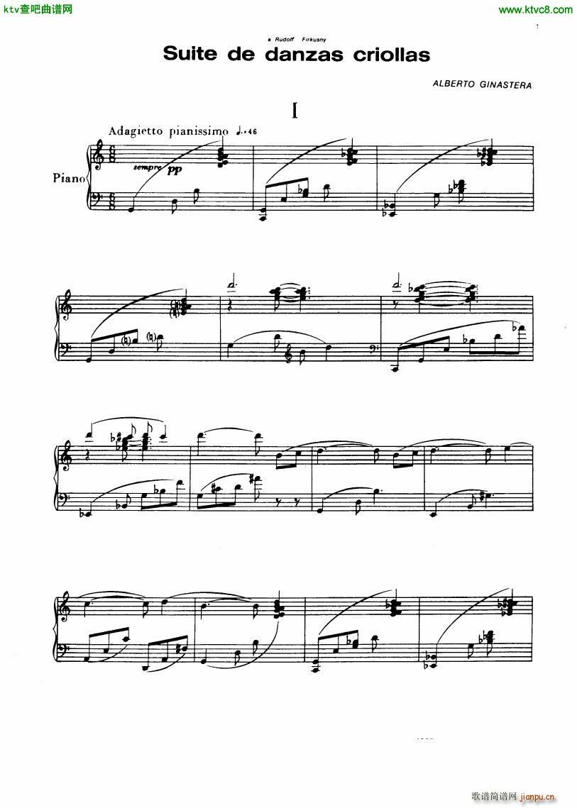 Ginastera Suite de Danzas Criollas1