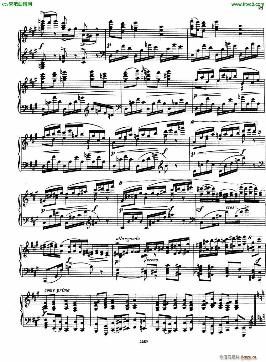 Glazunov Theme et Variations Op 727