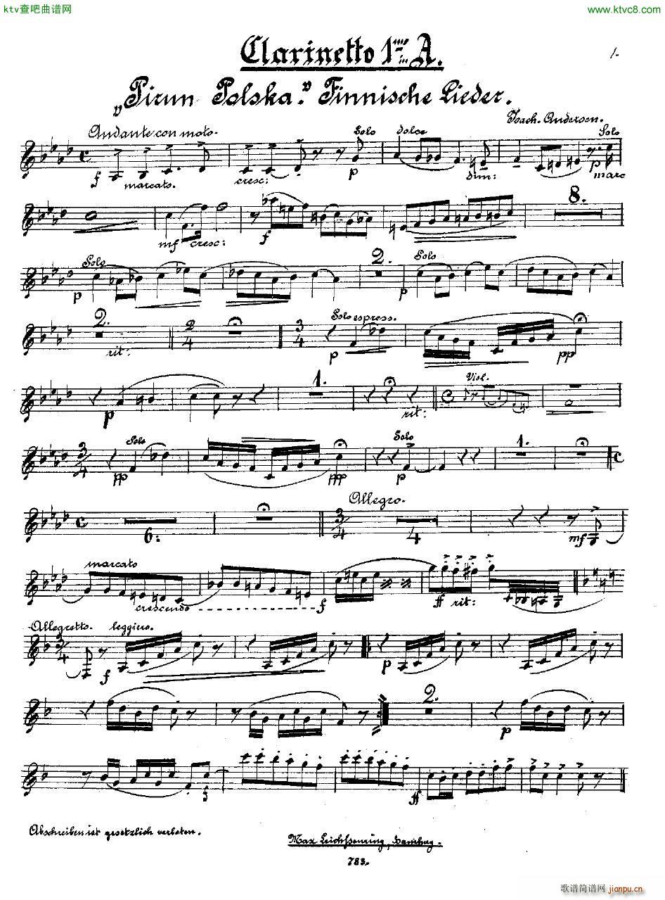 Andersen op 49 Pirun Polska orch15