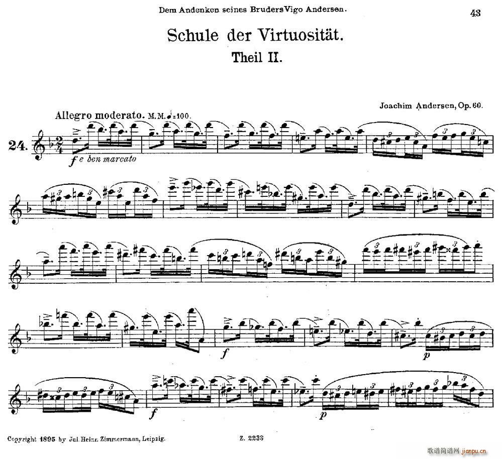 Schule der Virtuosit?t Op 60(24)1