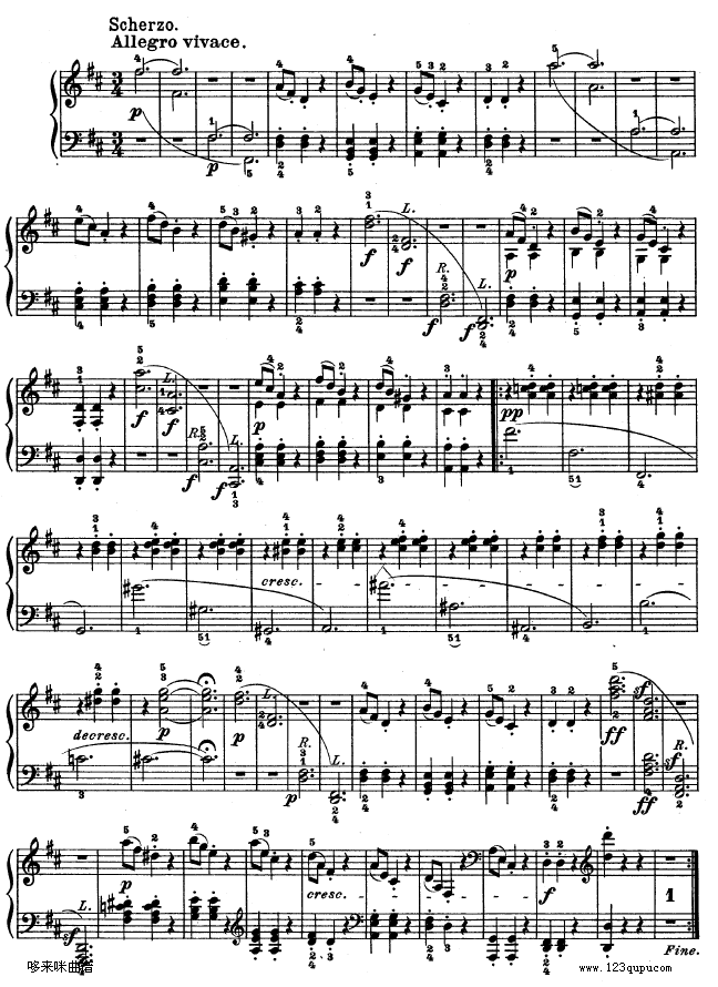 第十五钢琴奏鸣曲-（Op.28）-贝多芬15