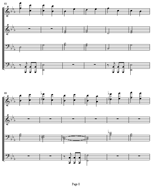 命运交响曲 -（钢琴4手联弹）8