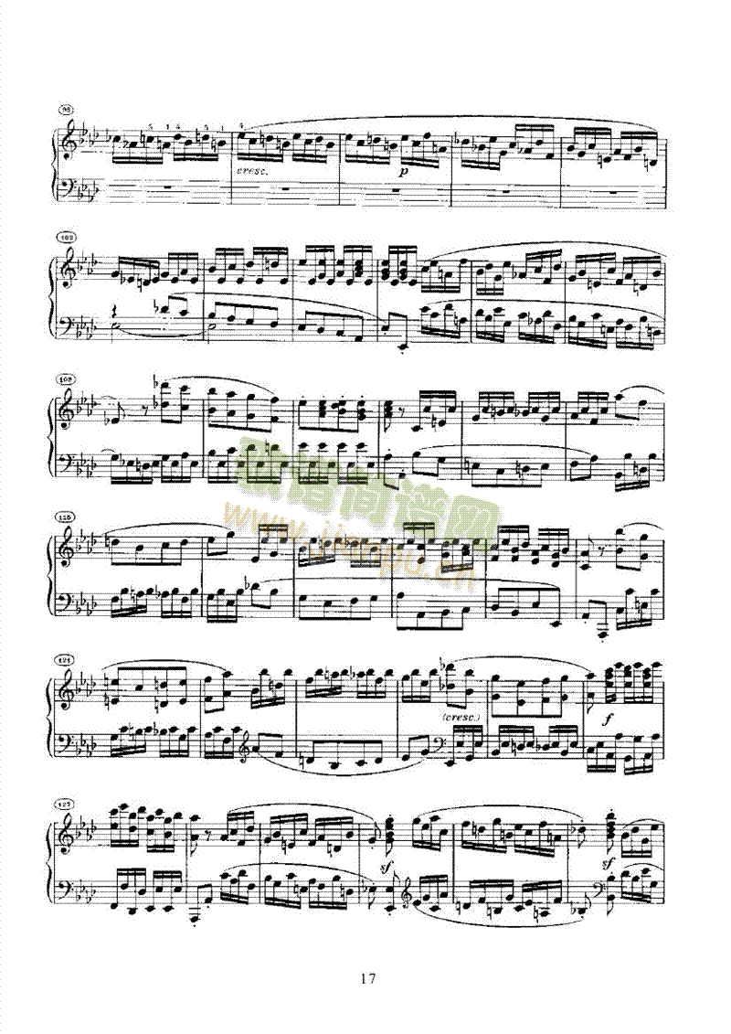 奏鸣曲(Opus26) 键盘类 钢琴17