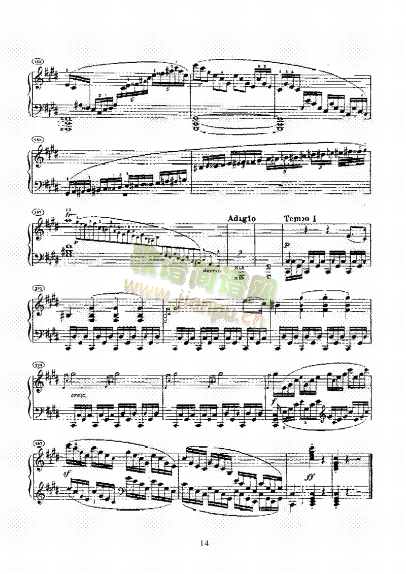 奏鸣曲(Opus27 Nr.2) 键盘类 钢琴14