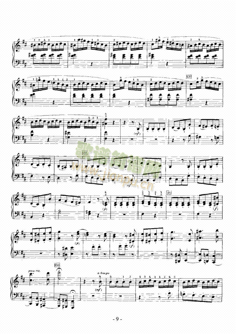 b小调奏鸣曲 键盘类 钢琴9