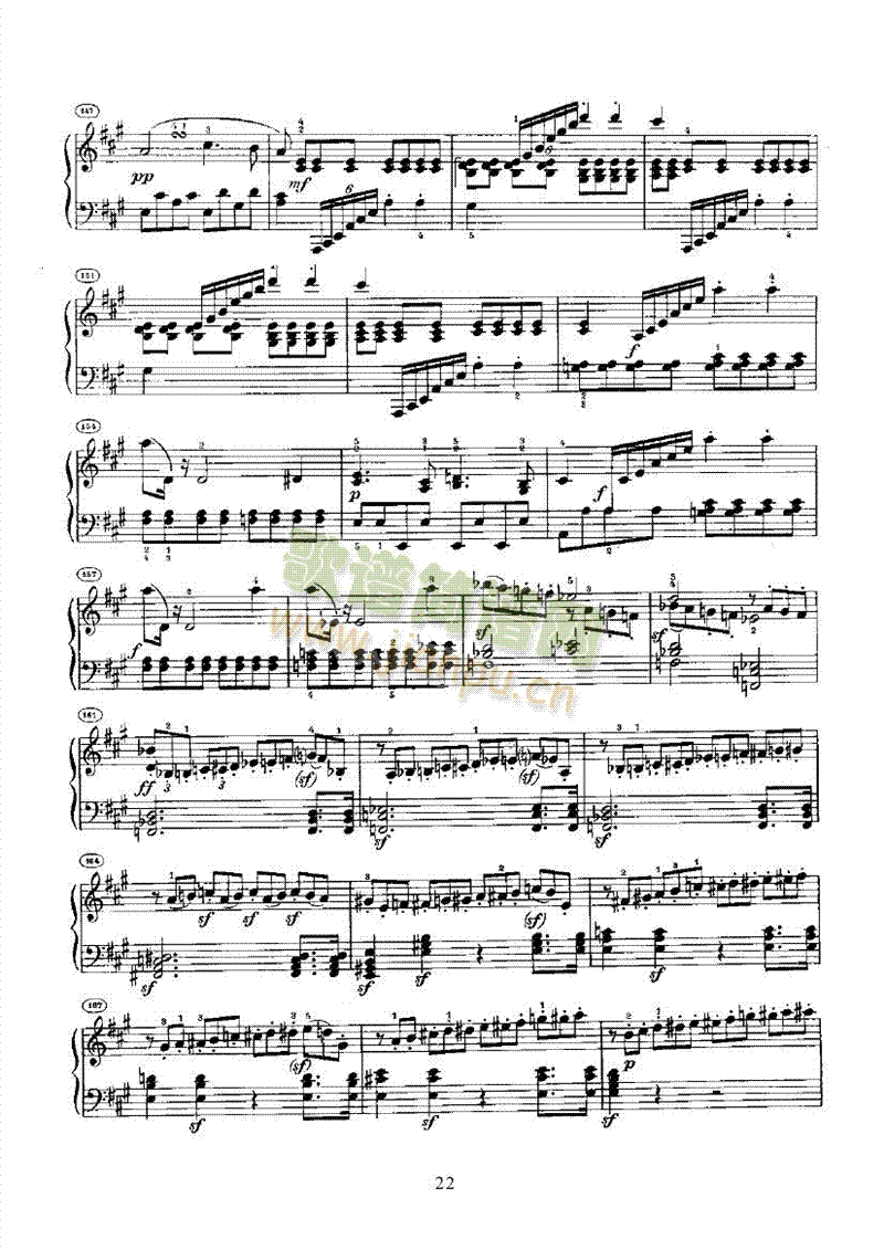 奏鸣曲(Opus2 Nr.2) 键盘类 钢琴22