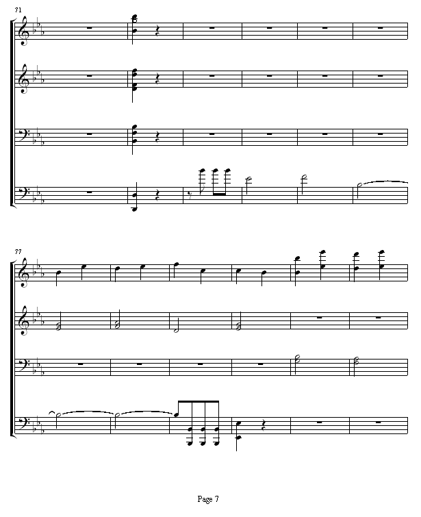 命运交响曲 -（钢琴4手联弹）7
