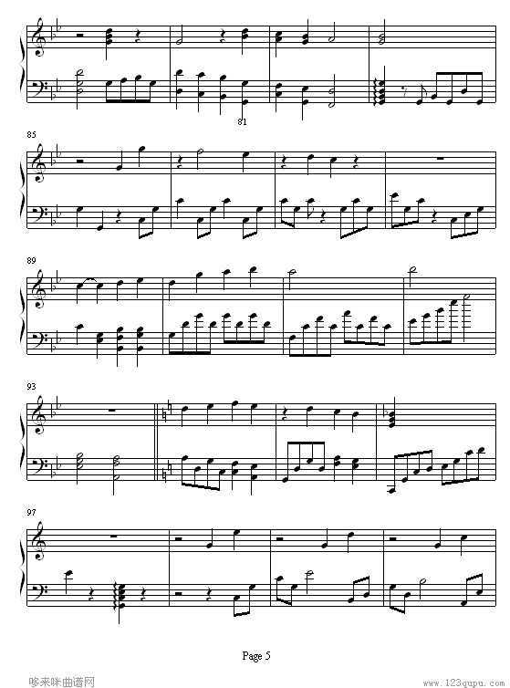 你是我的天使-电视剧《谍战之特殊较量》主题曲钢琴独奏-影视5