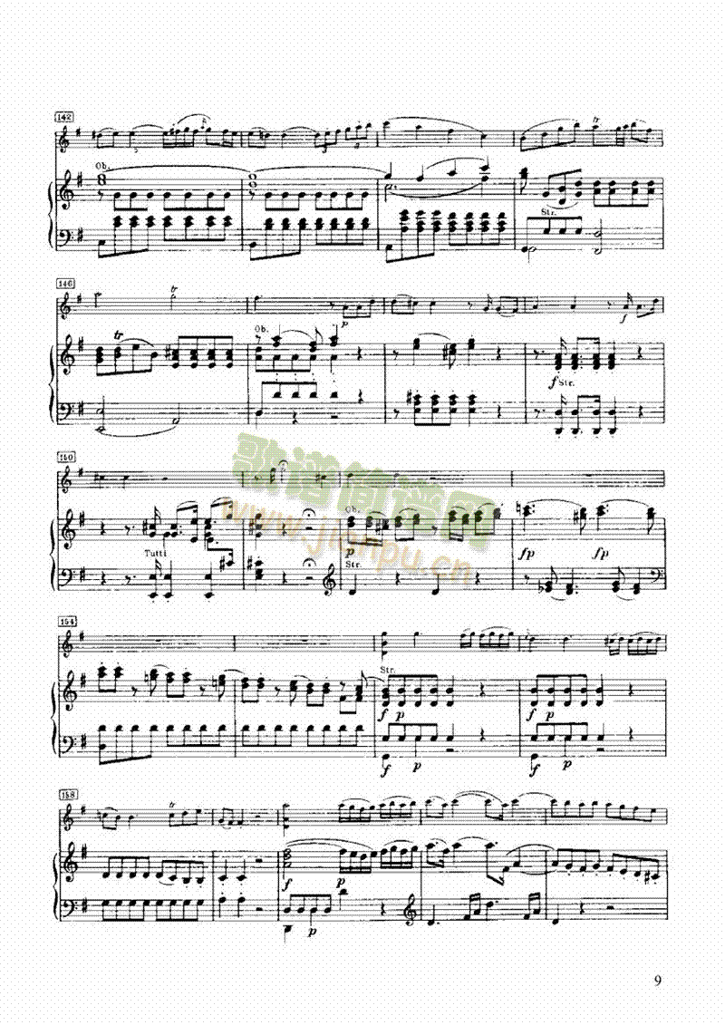 G大调小提琴协奏曲 弦乐类 小提琴9