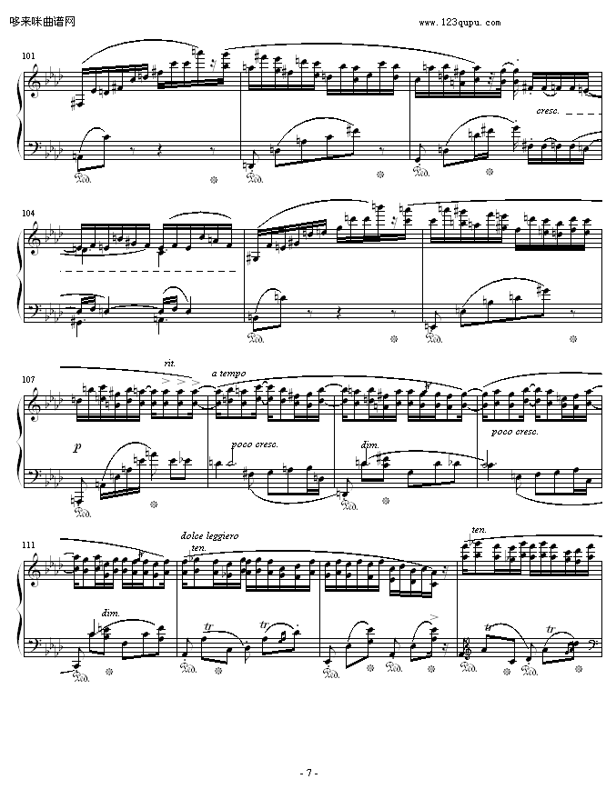 肖邦F小调第4叙事曲-肖邦7
