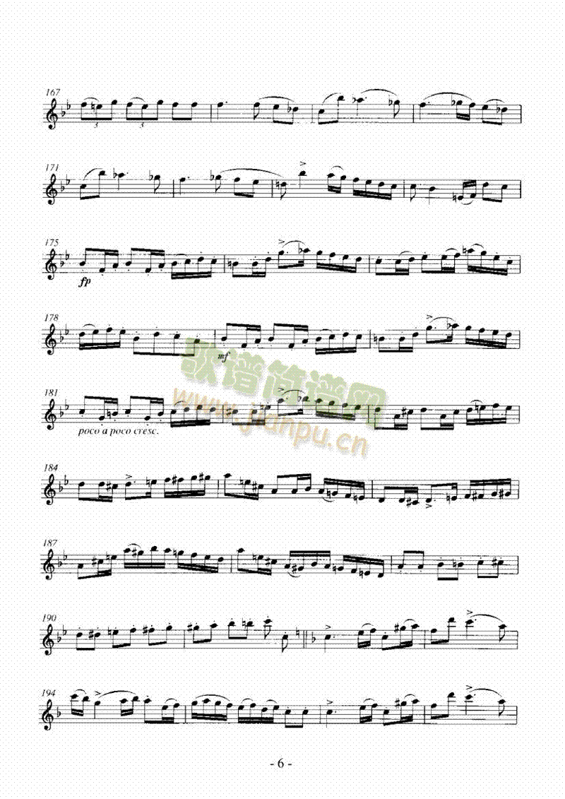 波拉卡舞曲 管乐类 长笛6