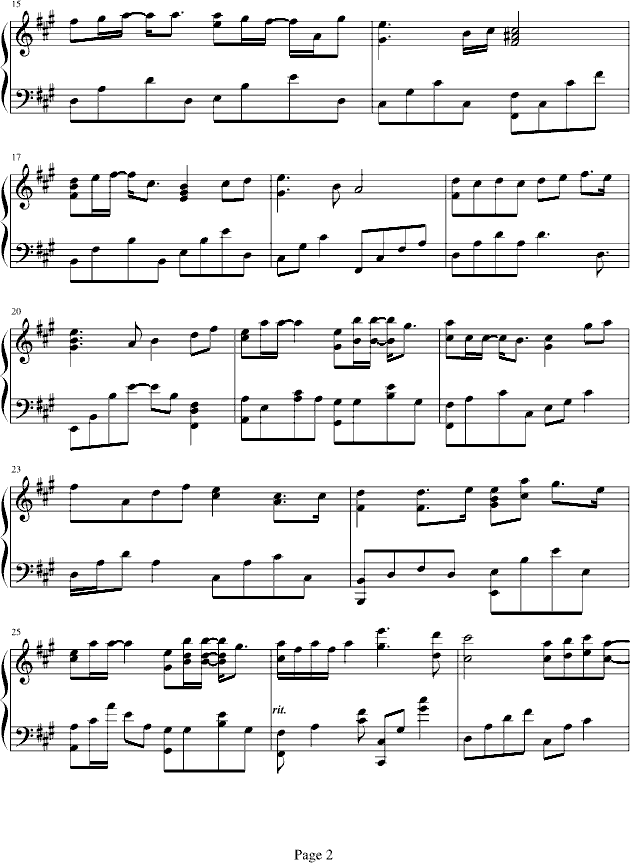 离家出走-（Piano Version）2