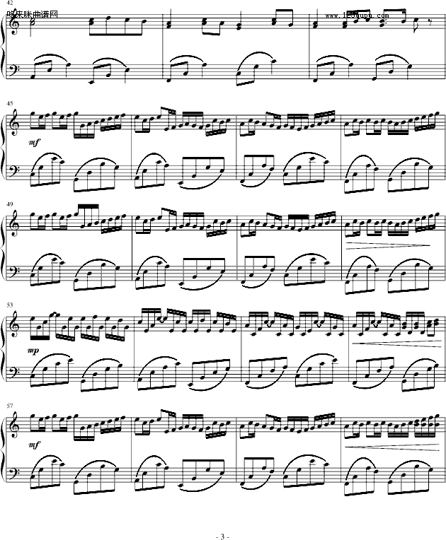 卡农-爱梦人-帕赫贝尔-Pachelbel3