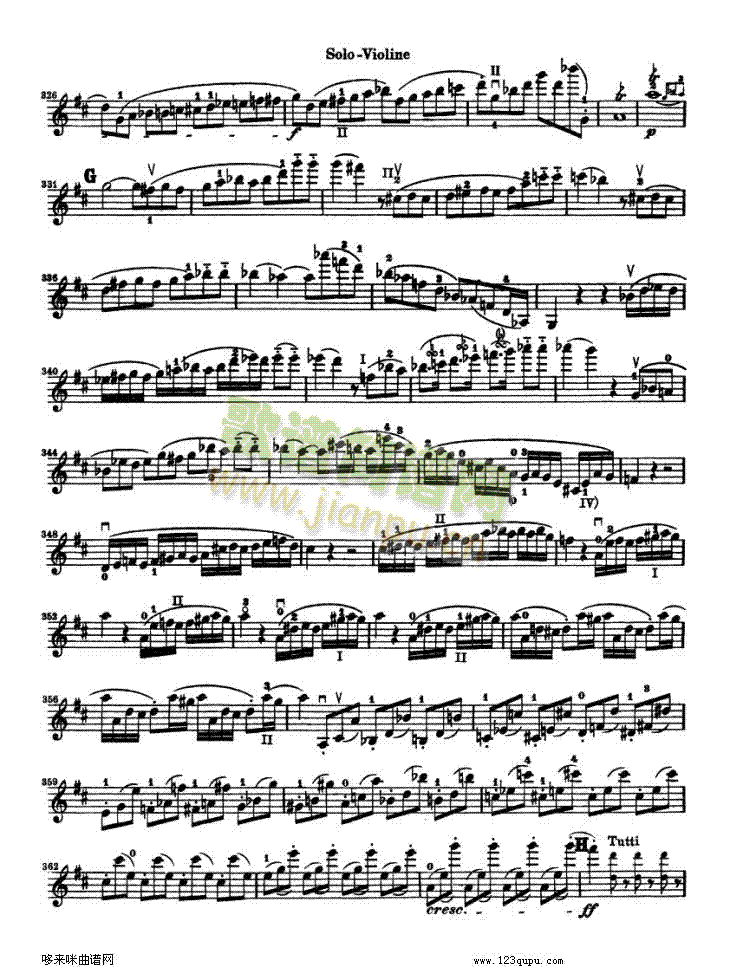 贝多芬小提琴协奏曲(konzert fur violine)7
