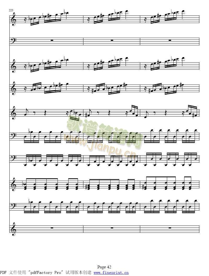 维瓦尔蒂&nbsp;&nbsp;四季&nbsp;夏&nbsp;&nbsp;小提琴协奏曲41-482